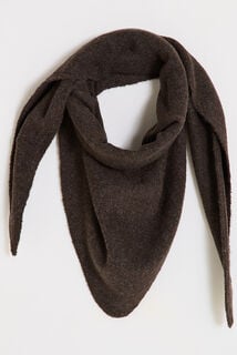 Écharpe forme triangle femme