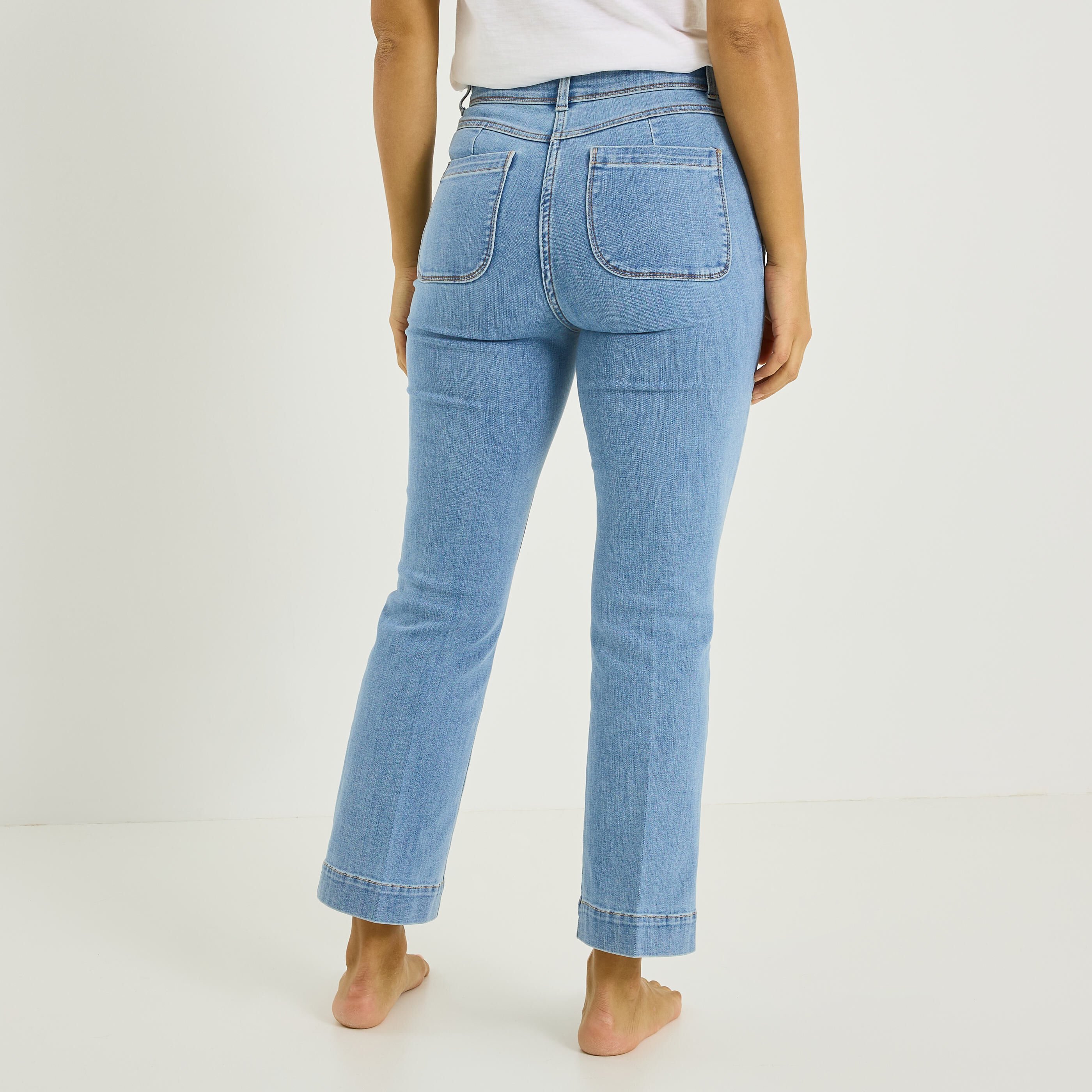 Jean raccourci bootcut TROPEZ RB02 femme