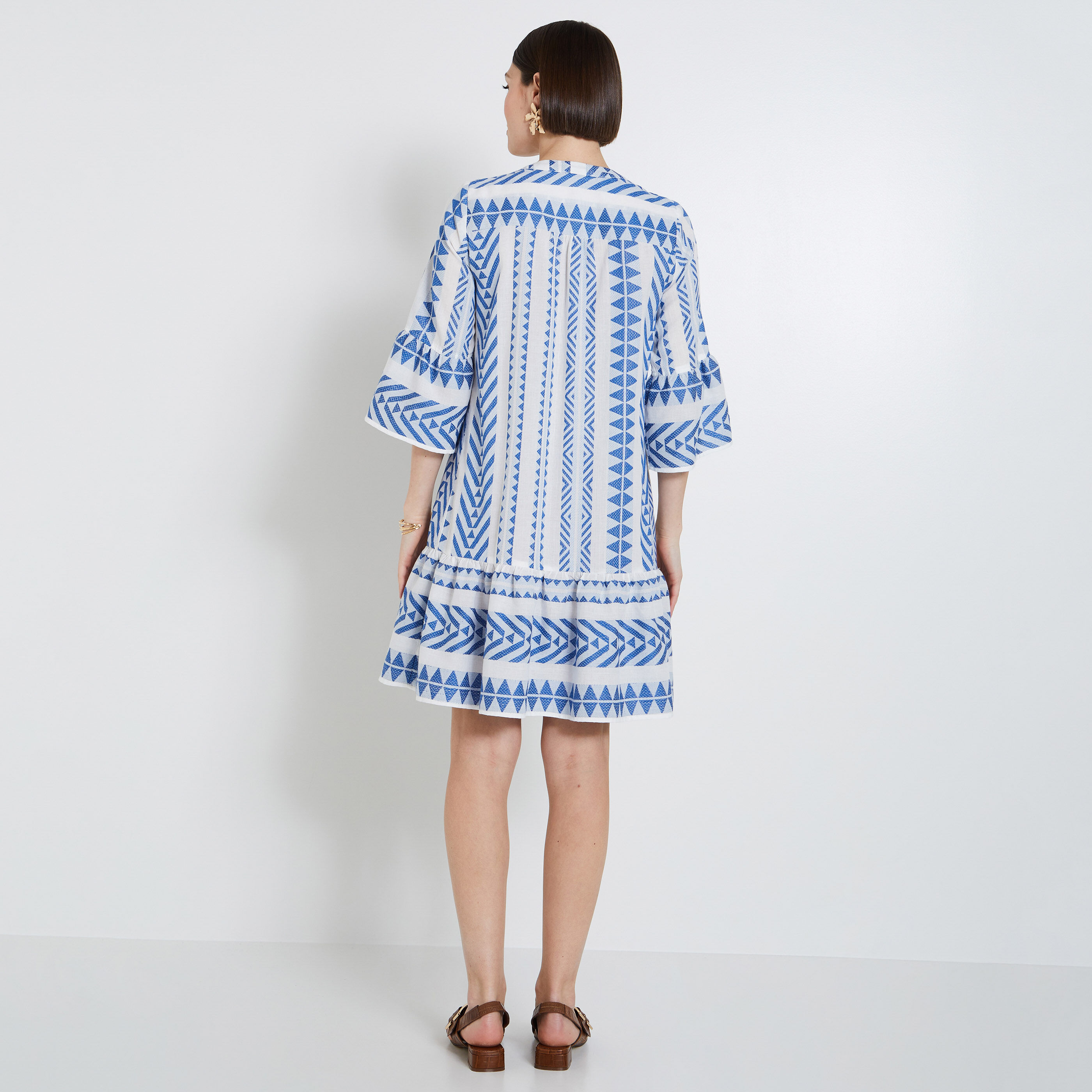 Robe imprim&eacute;e femme