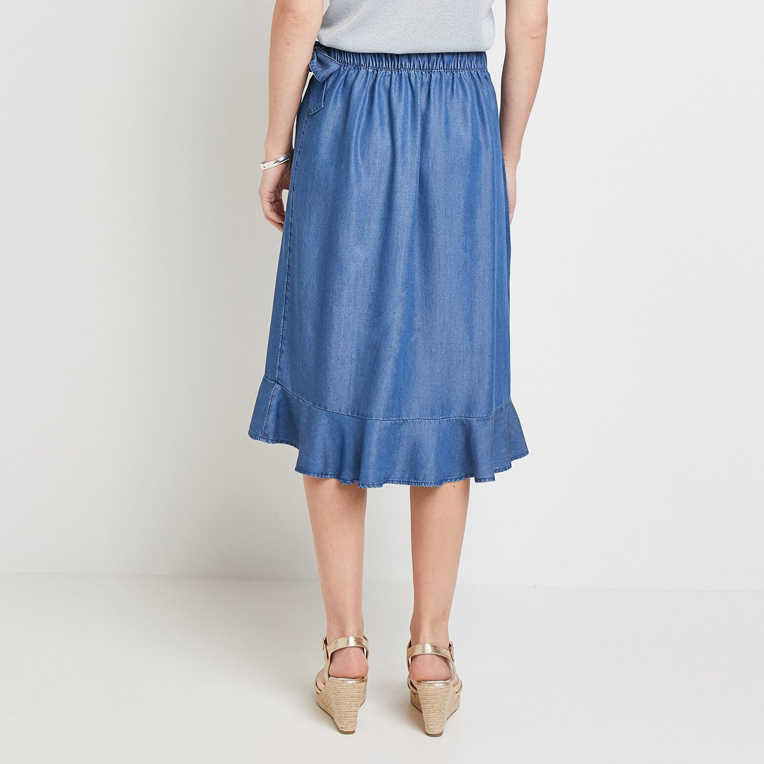 Jupe portefeuille femme