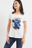 Tshirt print femme