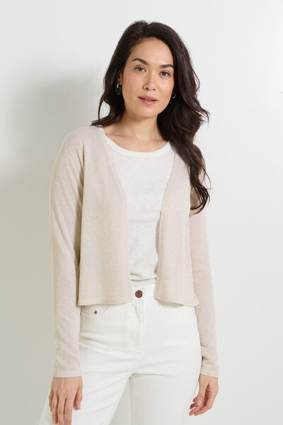 Gilet col V femme
