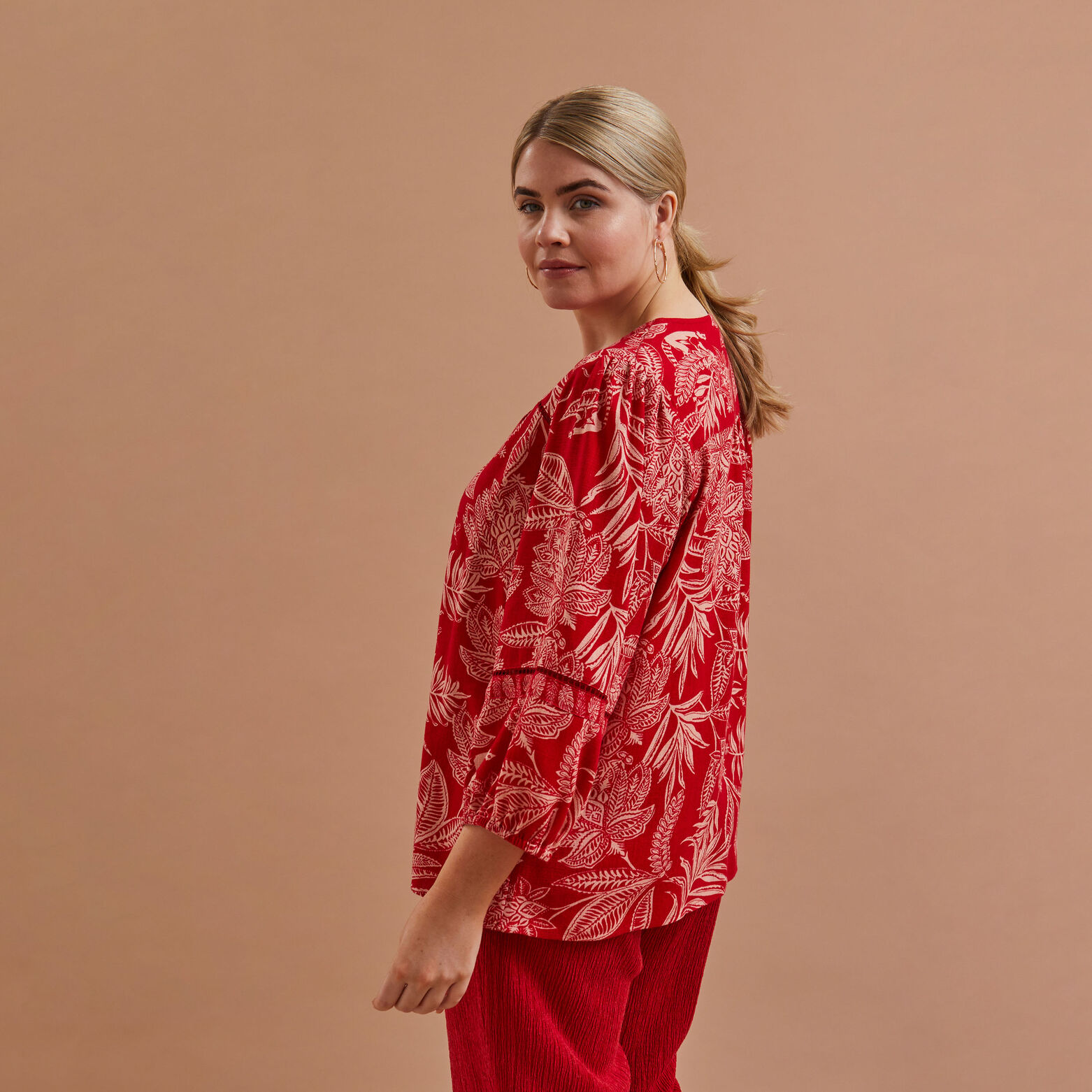 Blouse imprimée femme