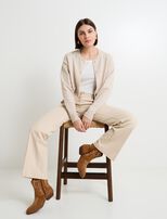BEIGE CHINE