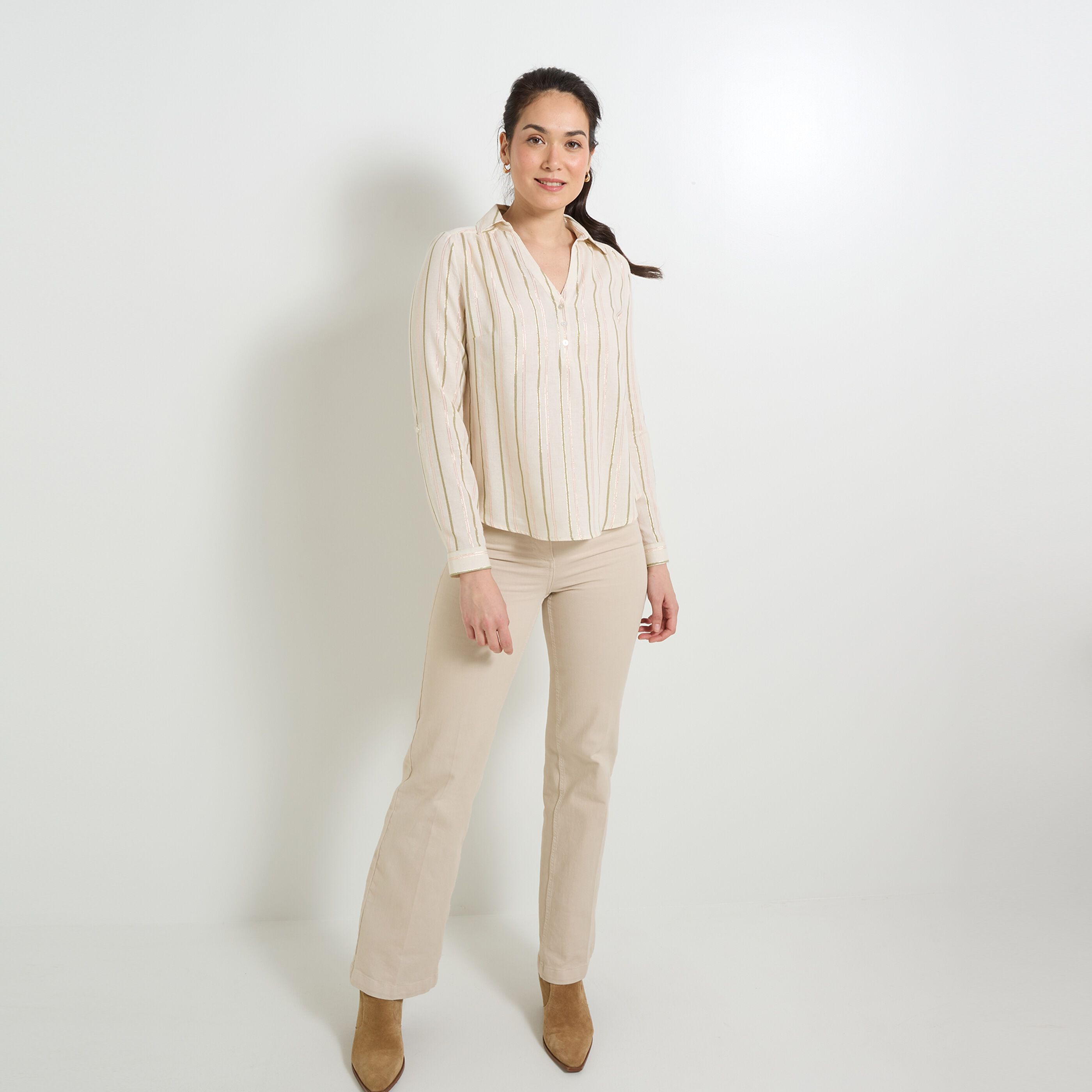 Blouse rayée femme RAYURE Graindemalice