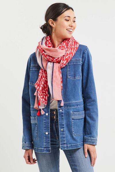 Etole imprimée femme