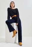 Pull jeux de points femme