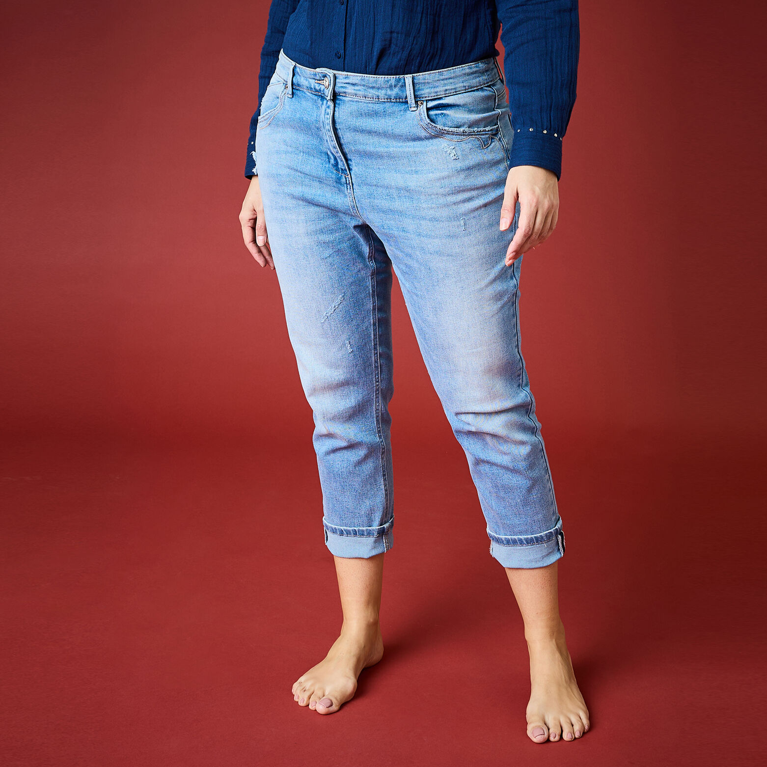 Jean boyfriend SEATTLE BF01 femme