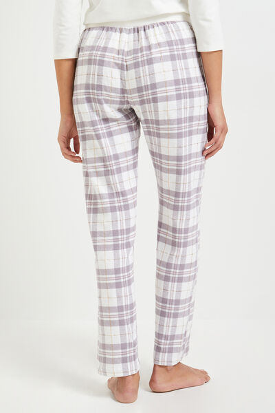 Pantalon pyjama carreaux femme