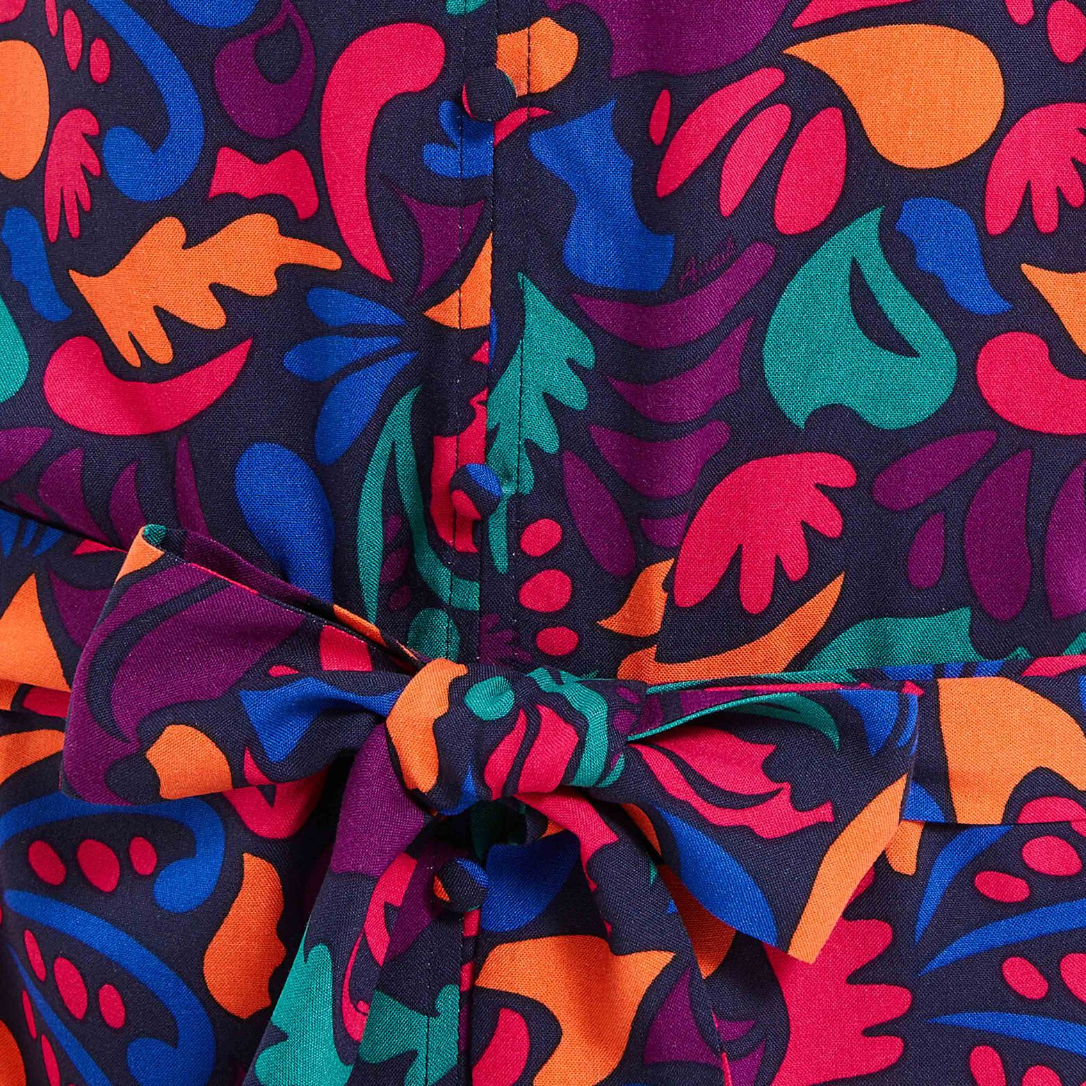 Robe longue imprimée femme