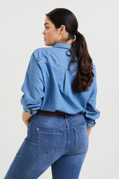 Chemise en jean femme
