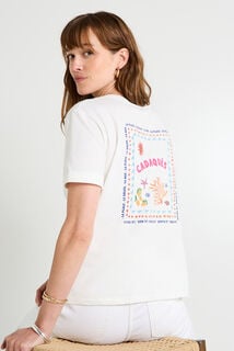 T shirt col rond femme