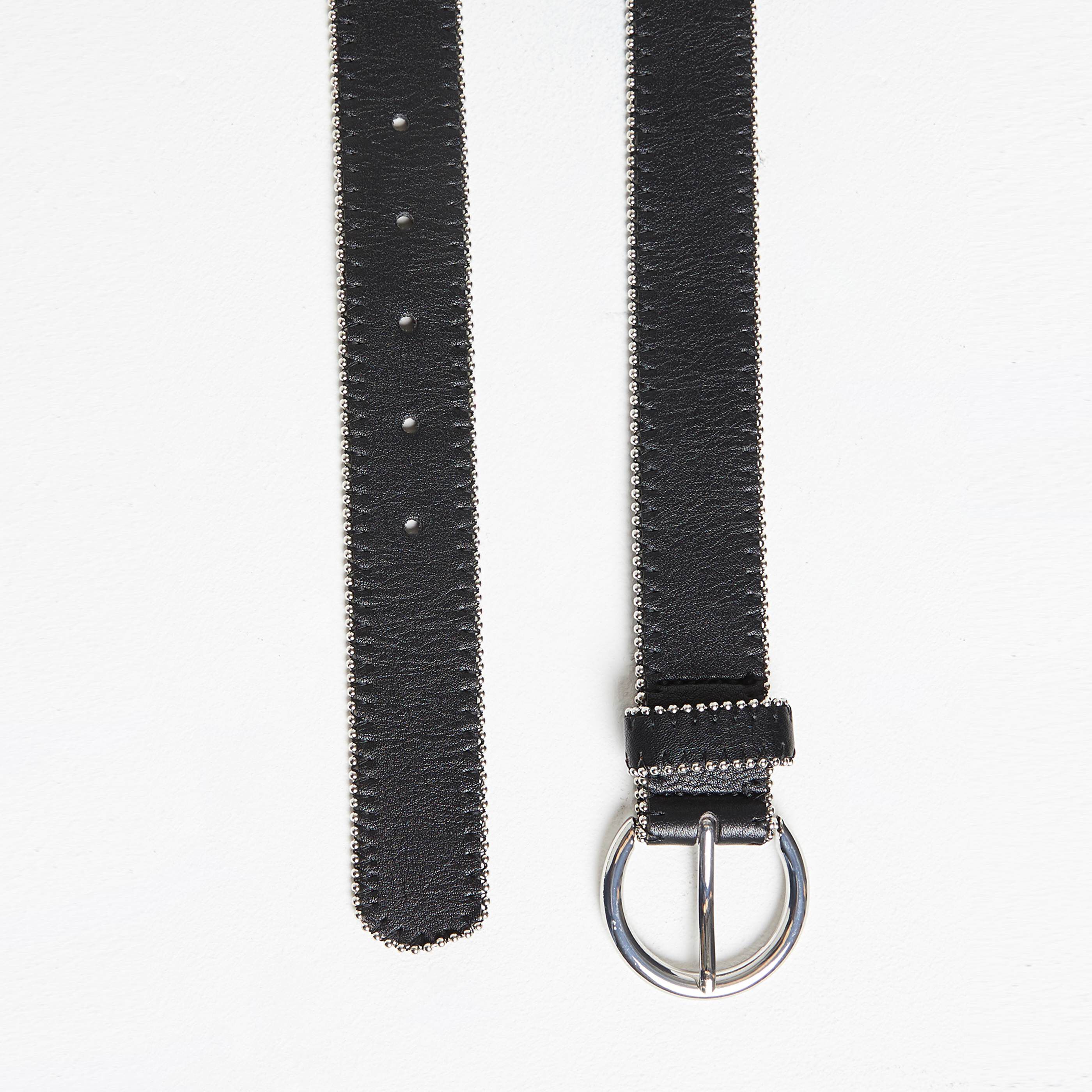 Ceinture bords perl&eacute;s femme