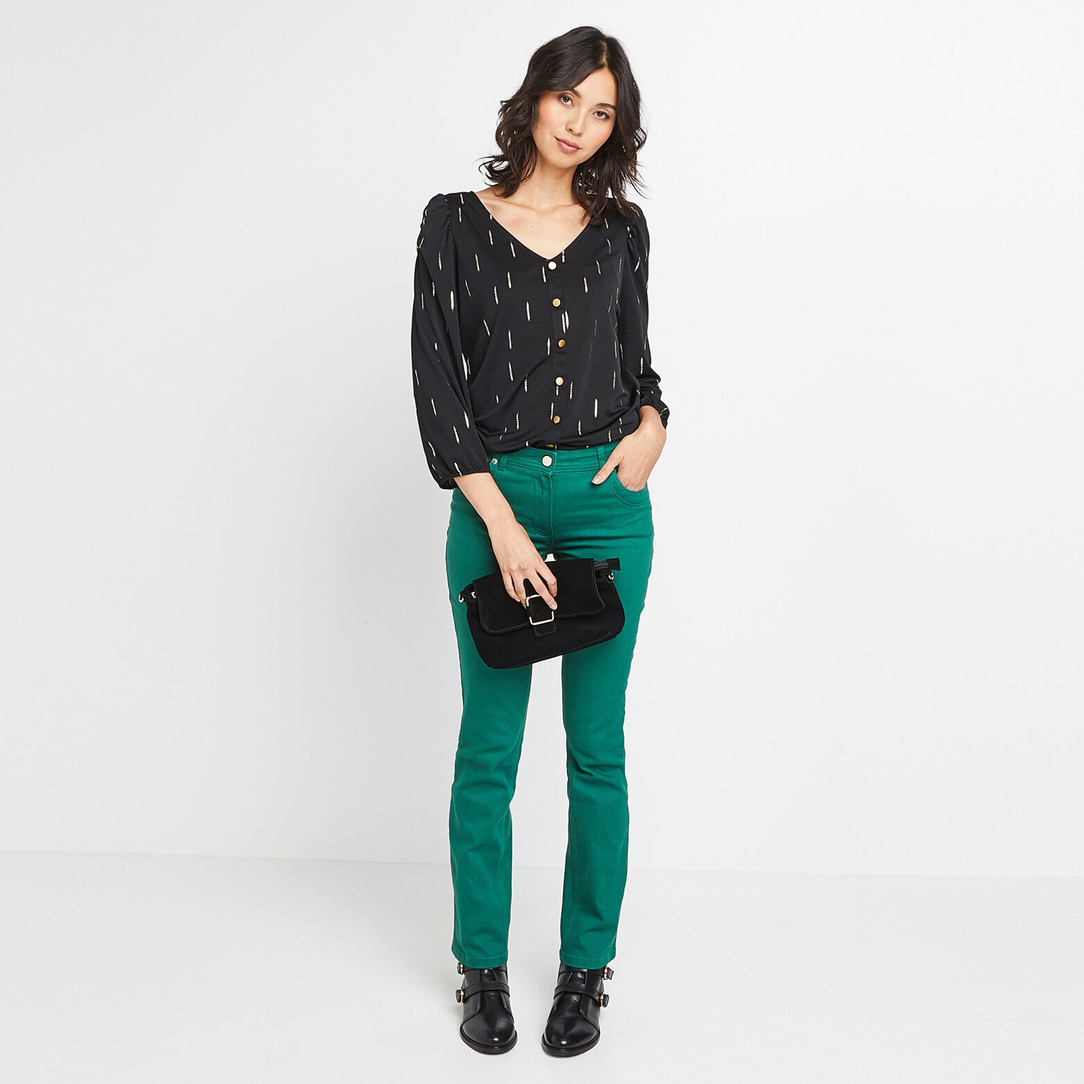 T-shirt à motif femme