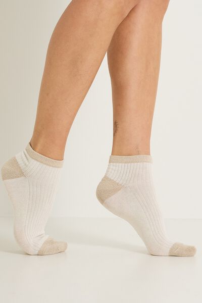 Lot de 2 paires de socquette femme