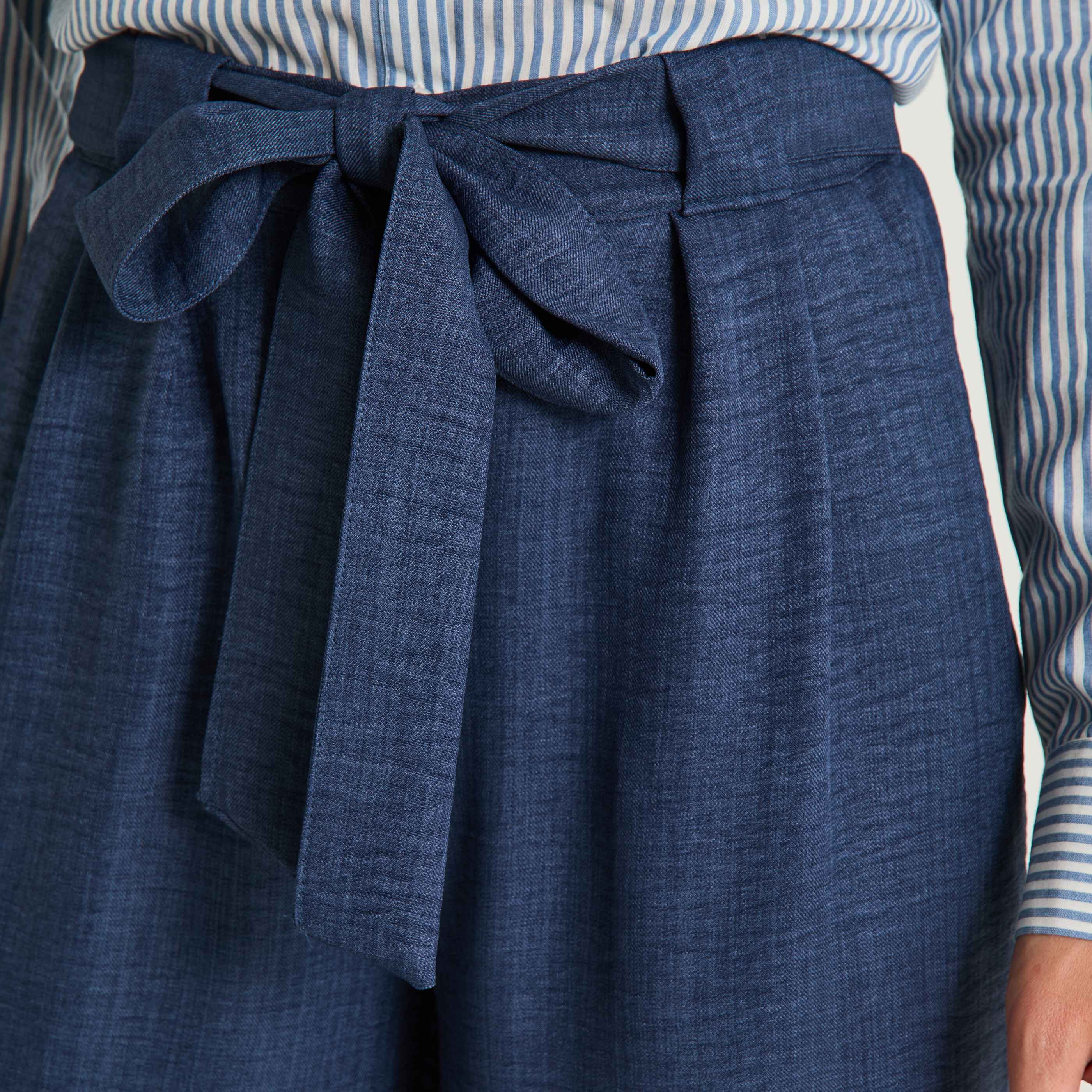 Pantalon large femme