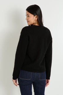 Gilet boutonné col V femme