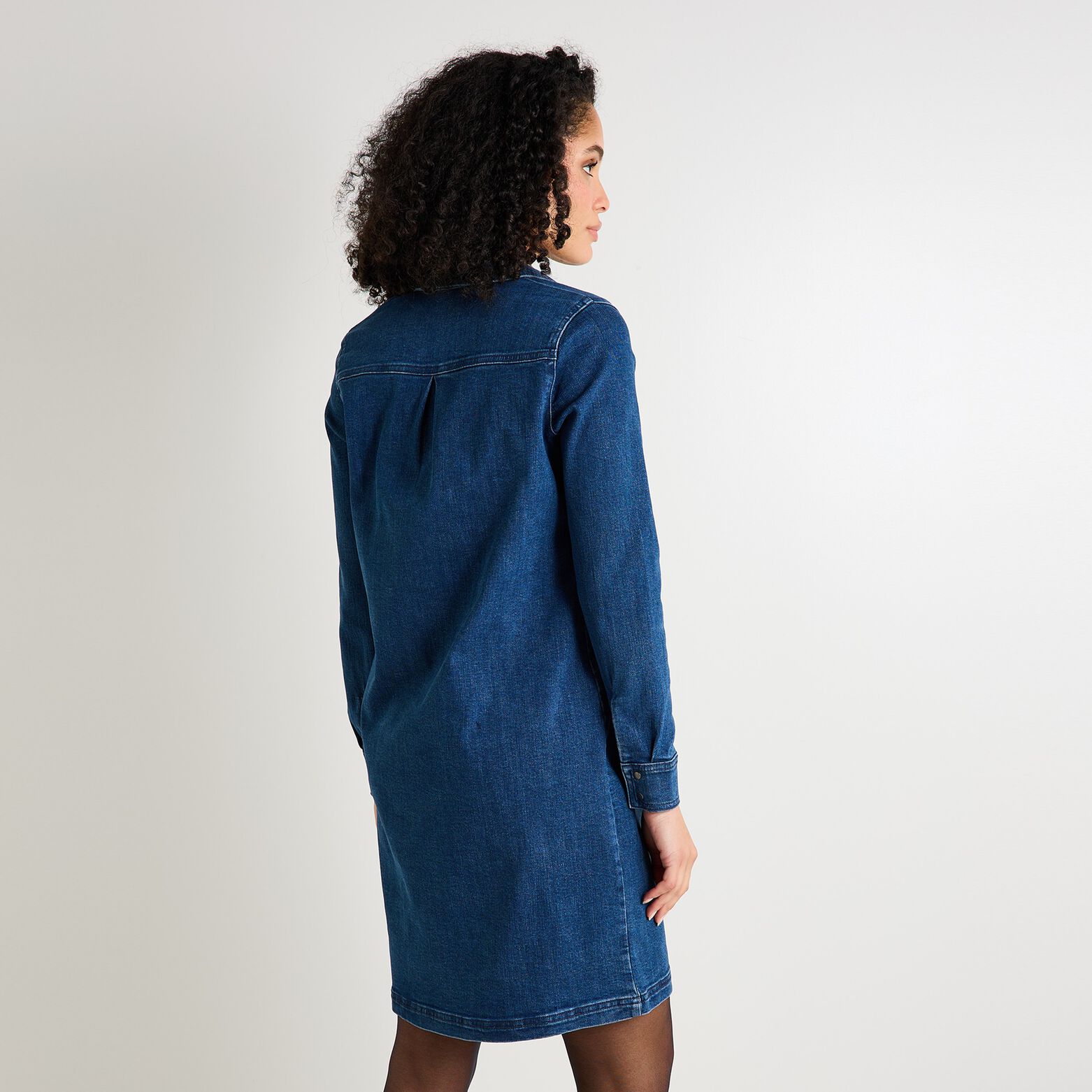 Robe en denim femme