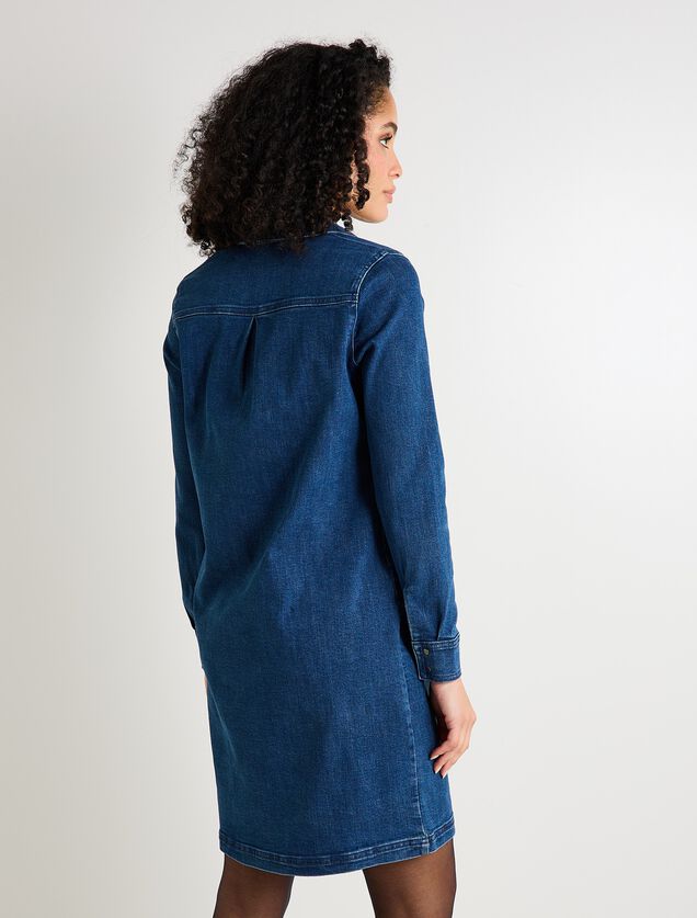 Robe en denim femme