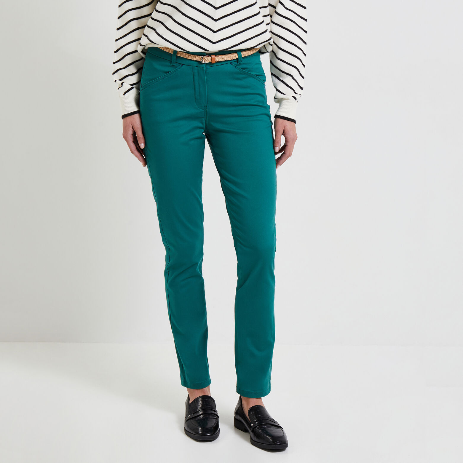 Pantalon chino femme
