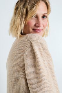 Gilet manches bouffantes femme