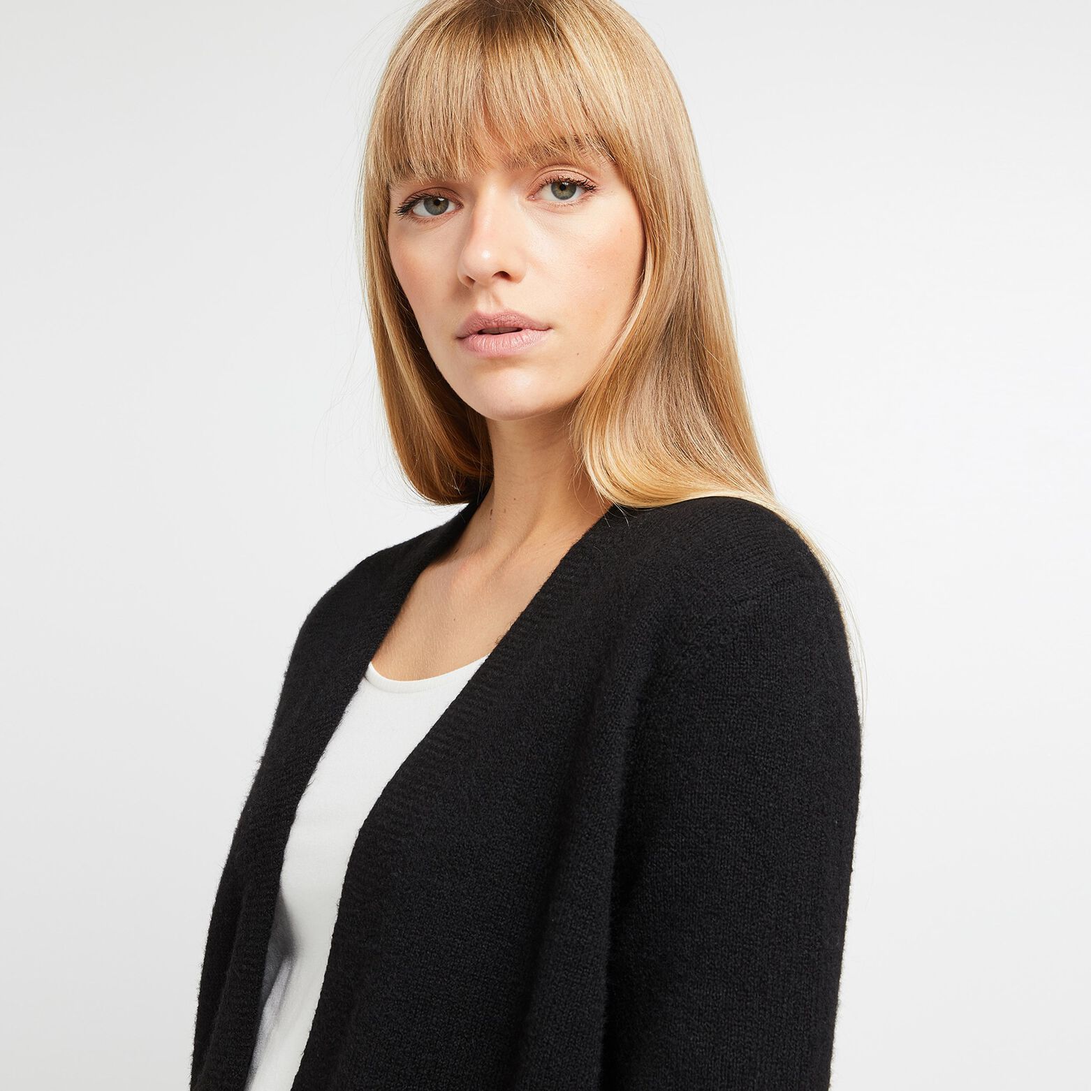 Gilet long femme
