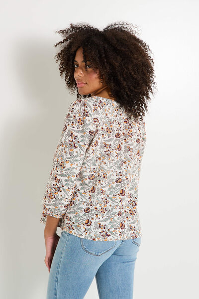 Chemise imprimée femme