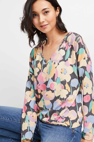 T-shirt doudou imprimé femme