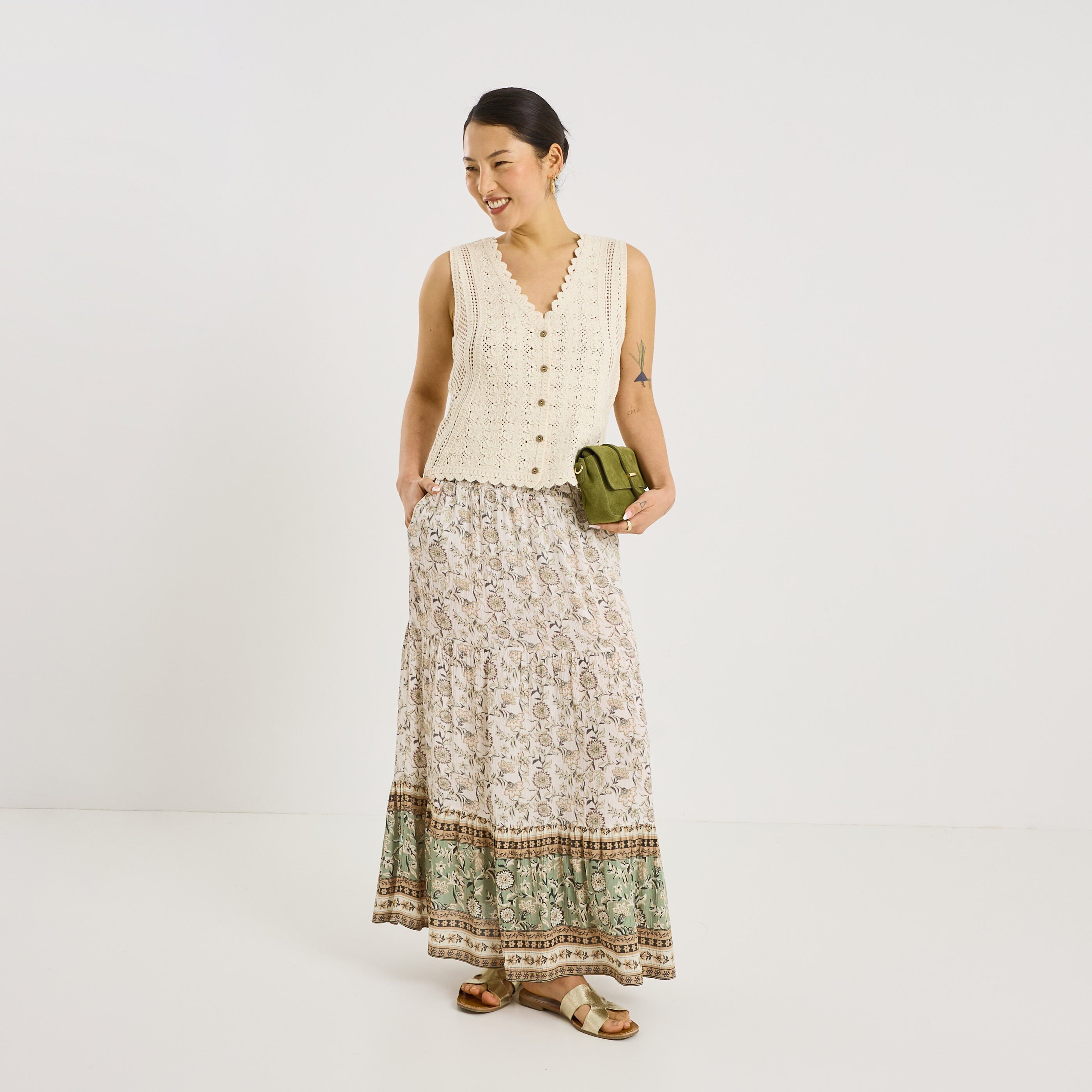 Gilet sans manches femme