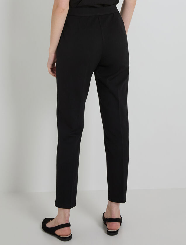 Pantalon cigarette stretch femme