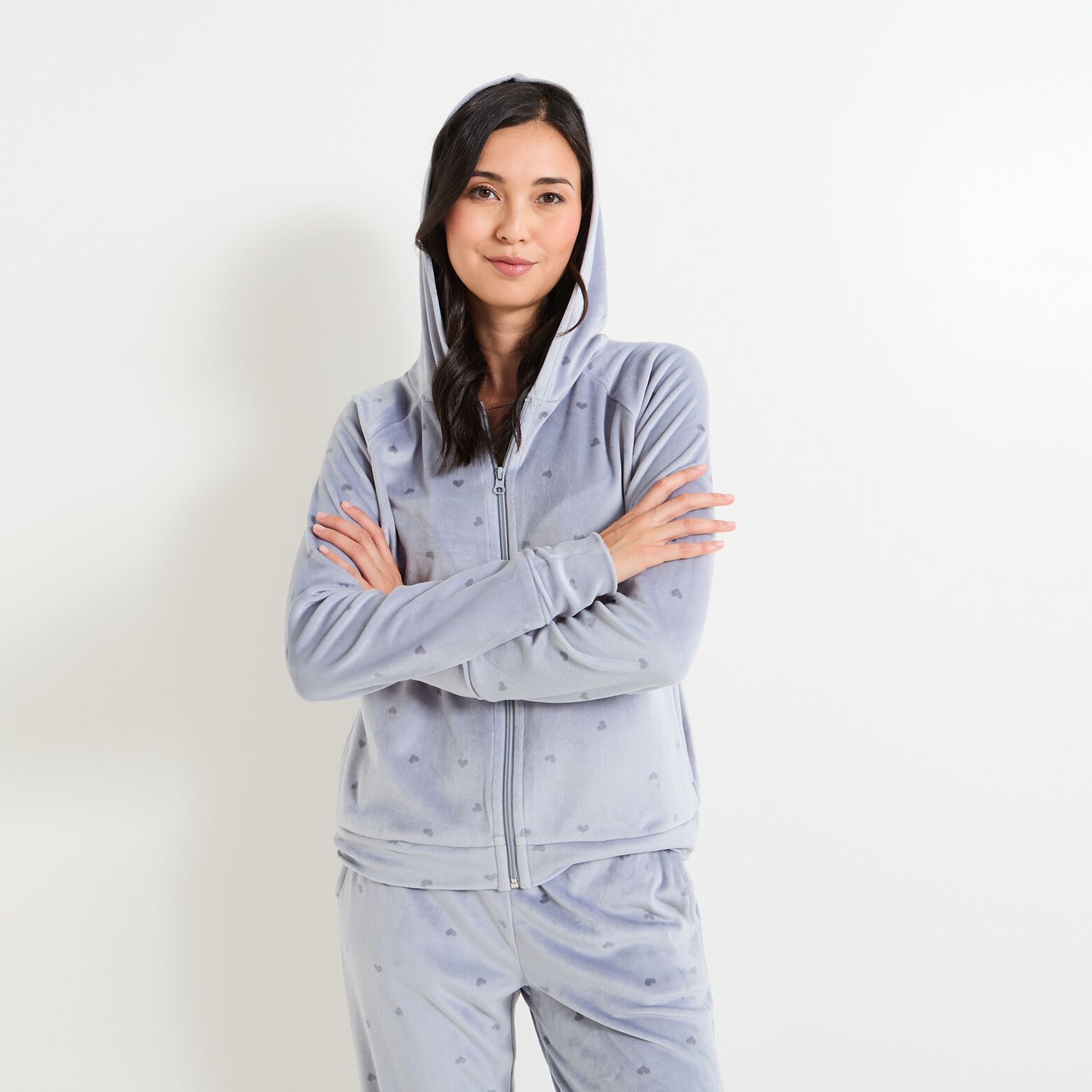Gilet zippé femme