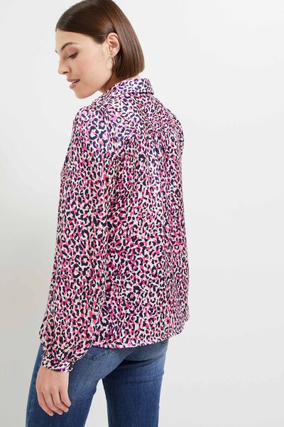 Blouse satinée femme