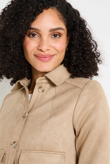 Blouson en suédine femme