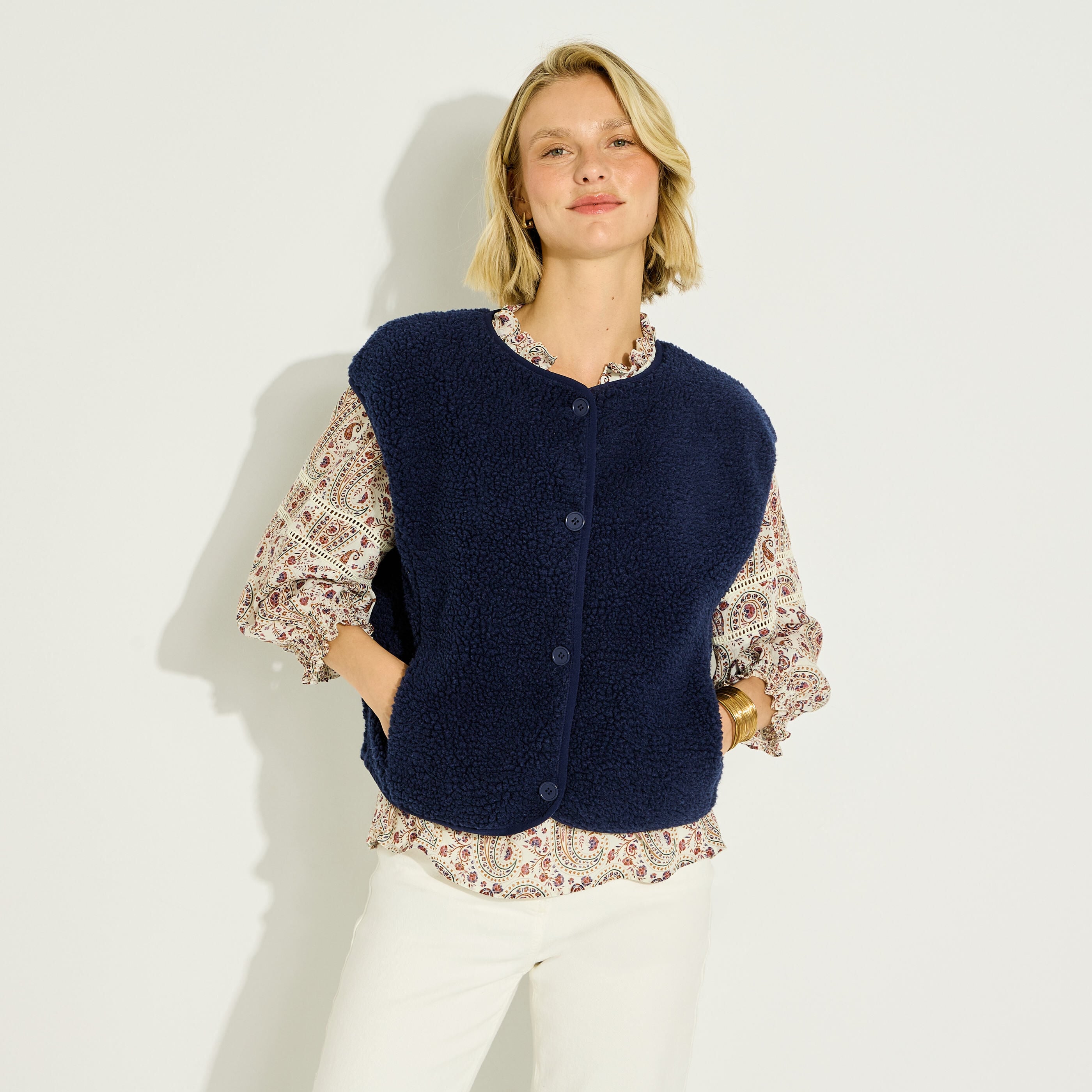 Gilet sans manches femme