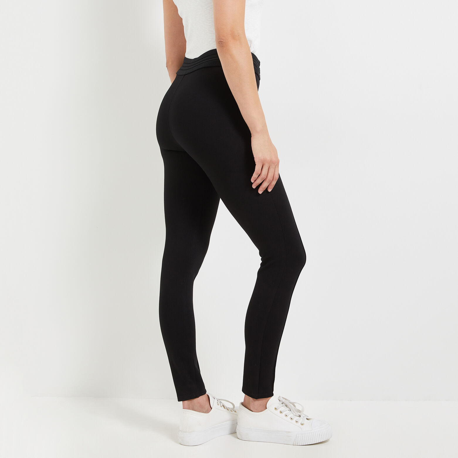 Pantalon legging femme NOIR