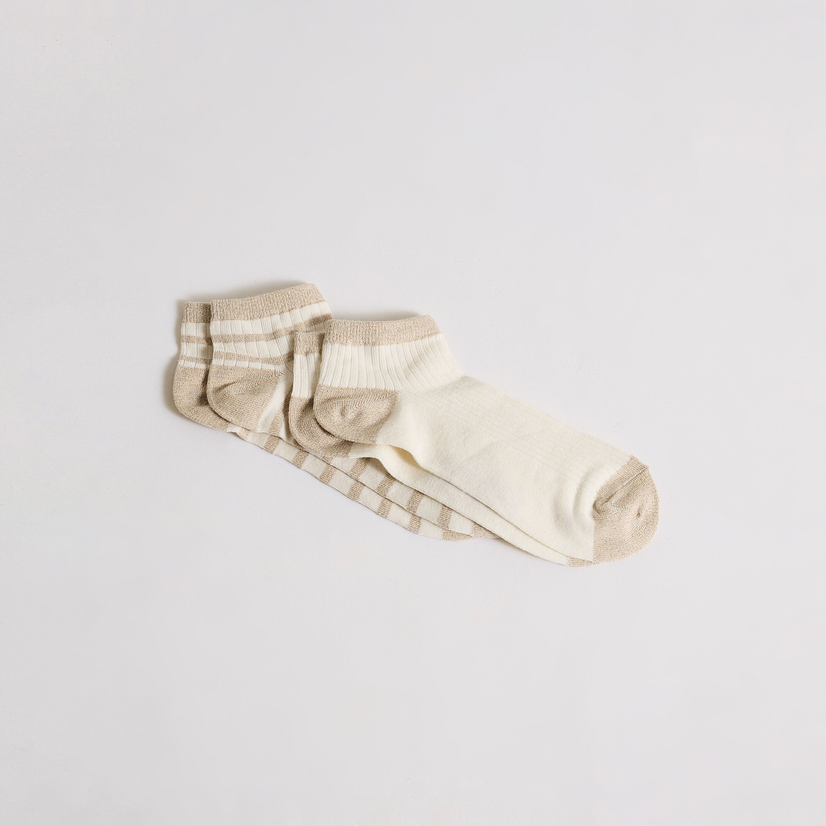 Lot de 2 paires de socquette femme