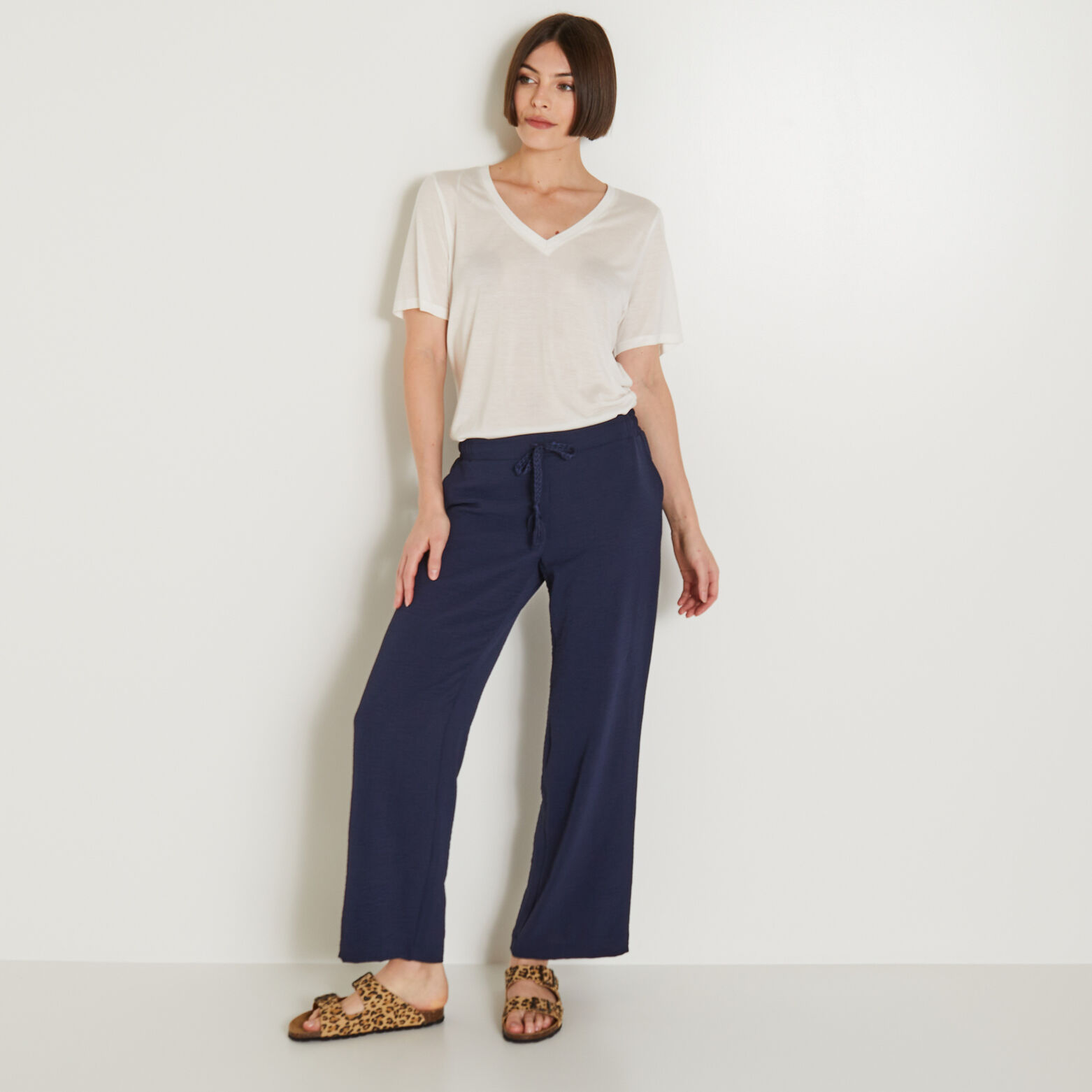 Pantalon fluide femme
