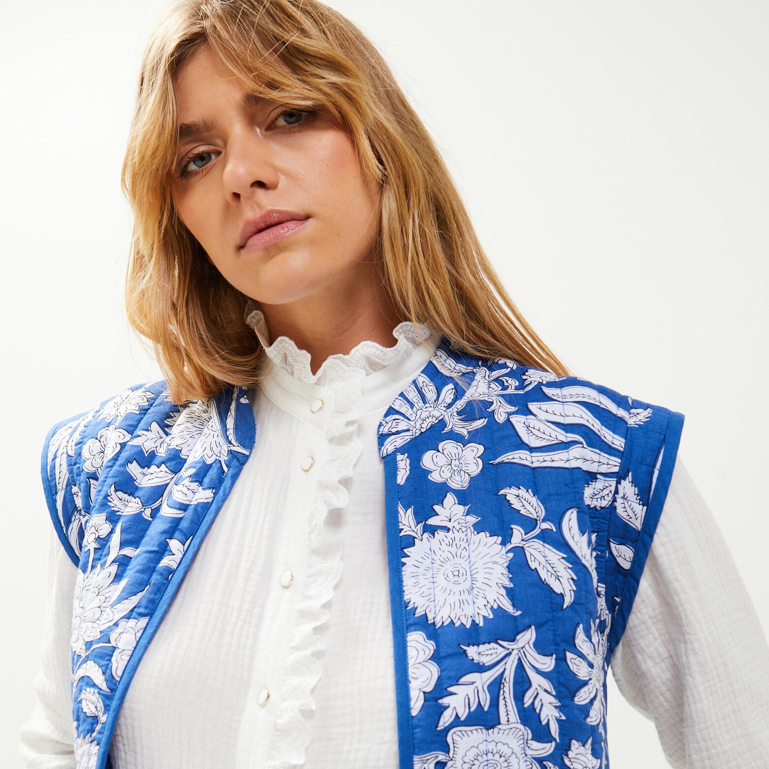 Veste matelassée reversible femme