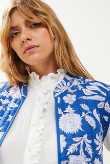 Veste matelassée reversible femme