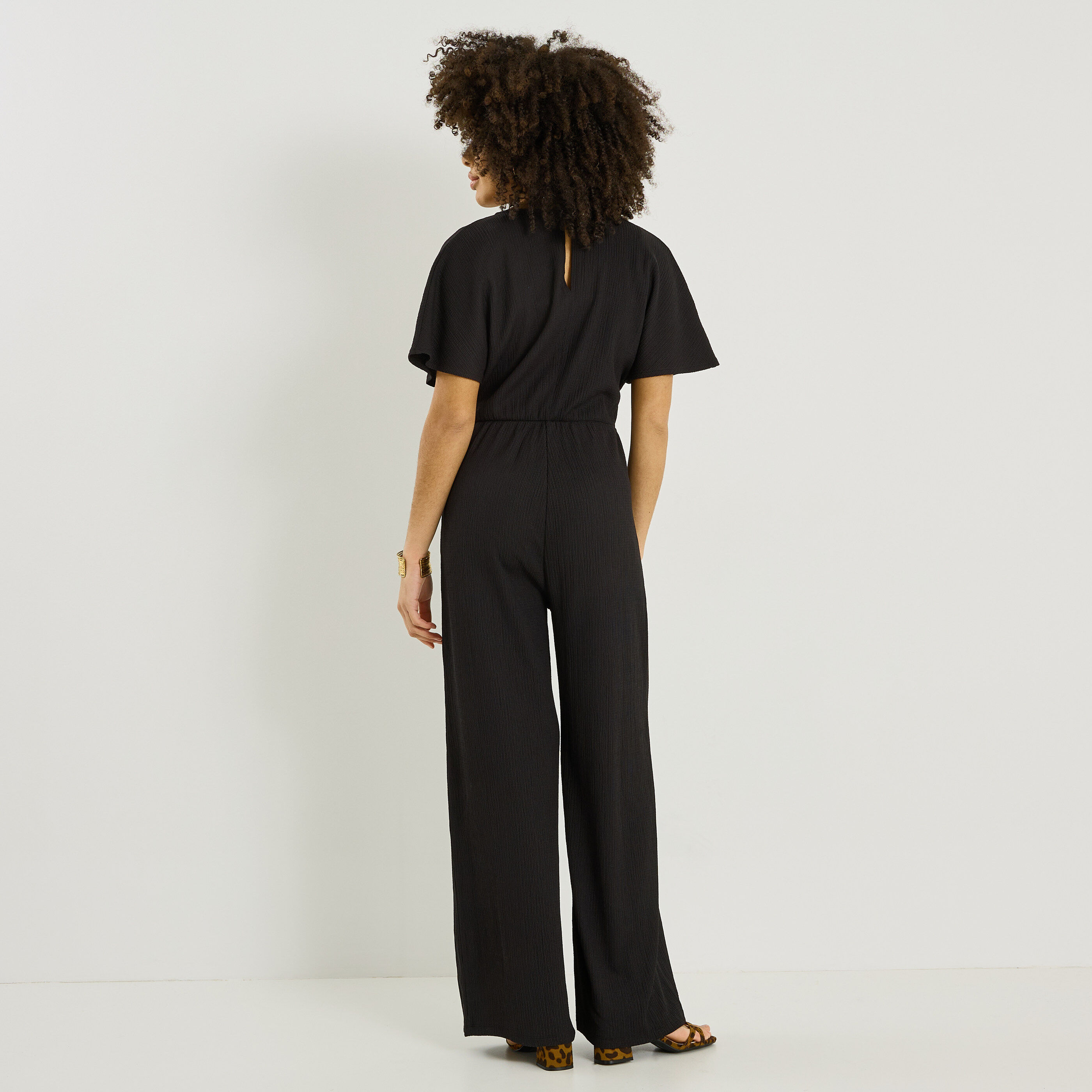 Combinaison longue en maille femme