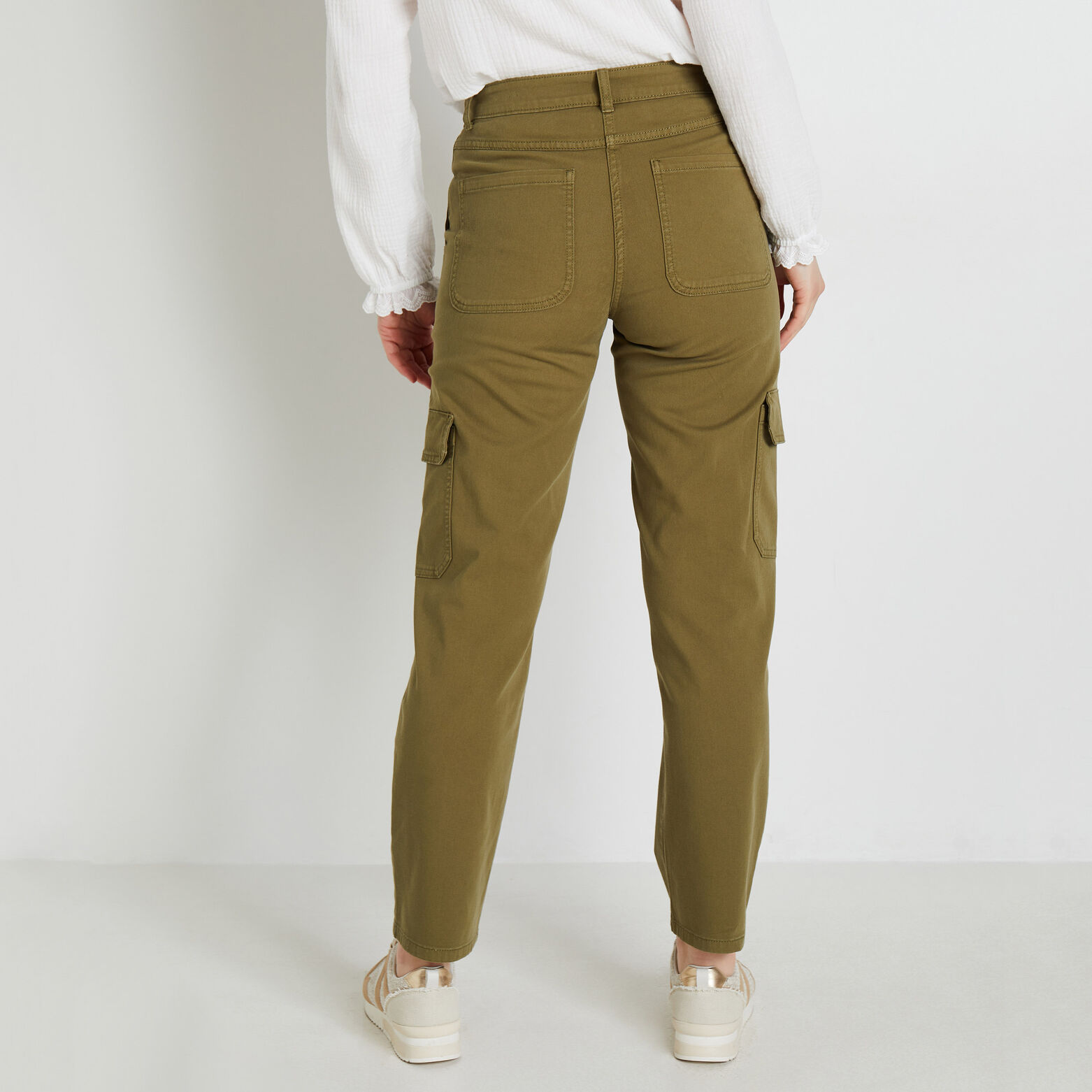 Pantalon cargo femme