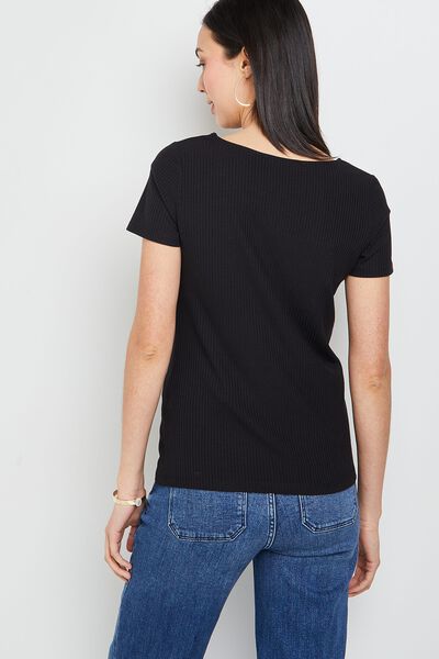 Tshirt cut out femme