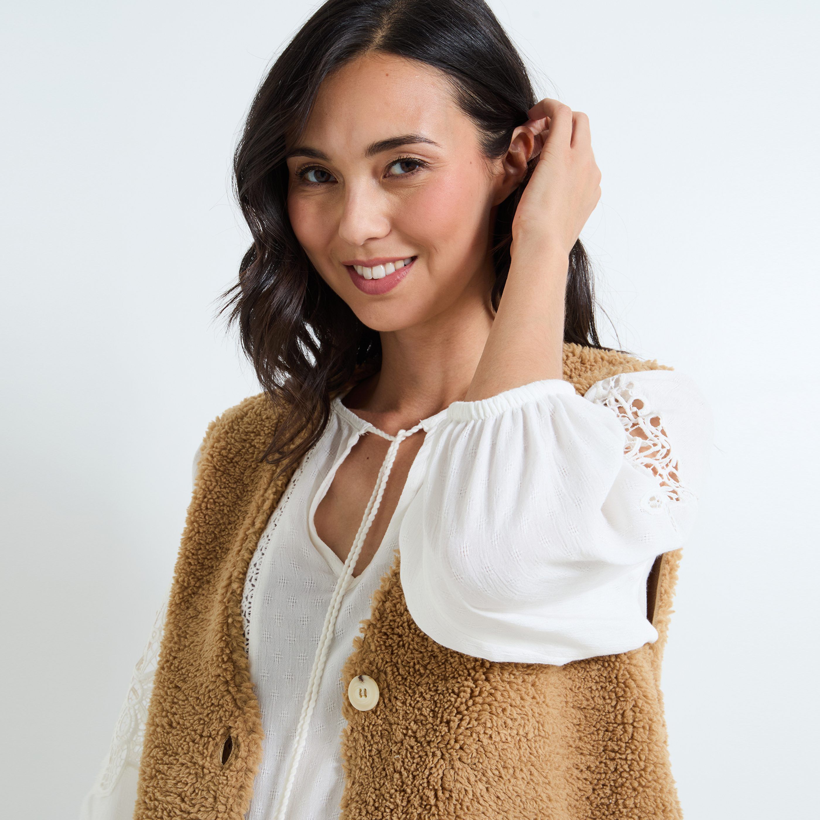 Pull moumoute femme top