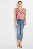 Blouse manches courtes femme