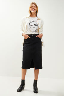 Tshirt col bateau femme
