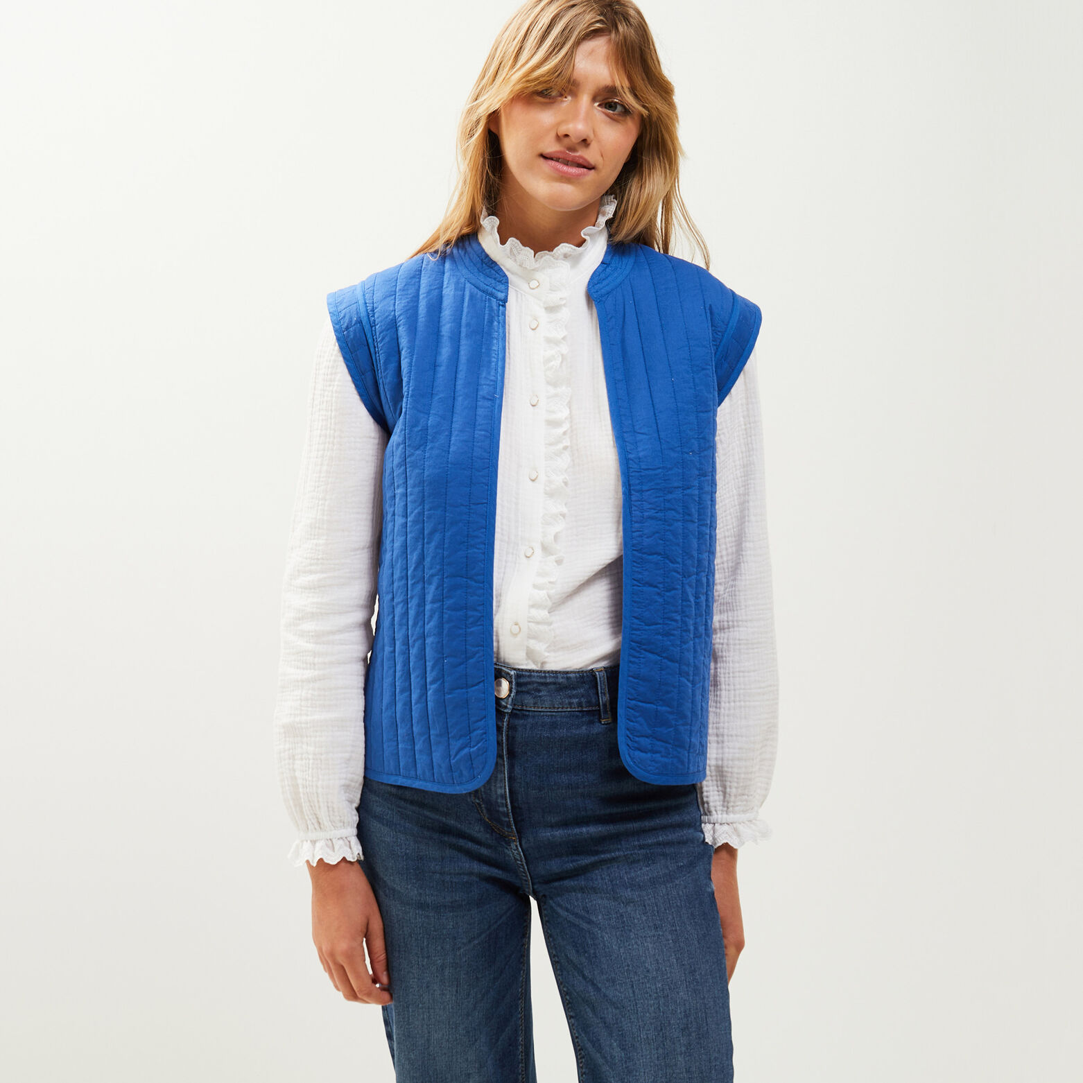 Veste matelassée reversible femme