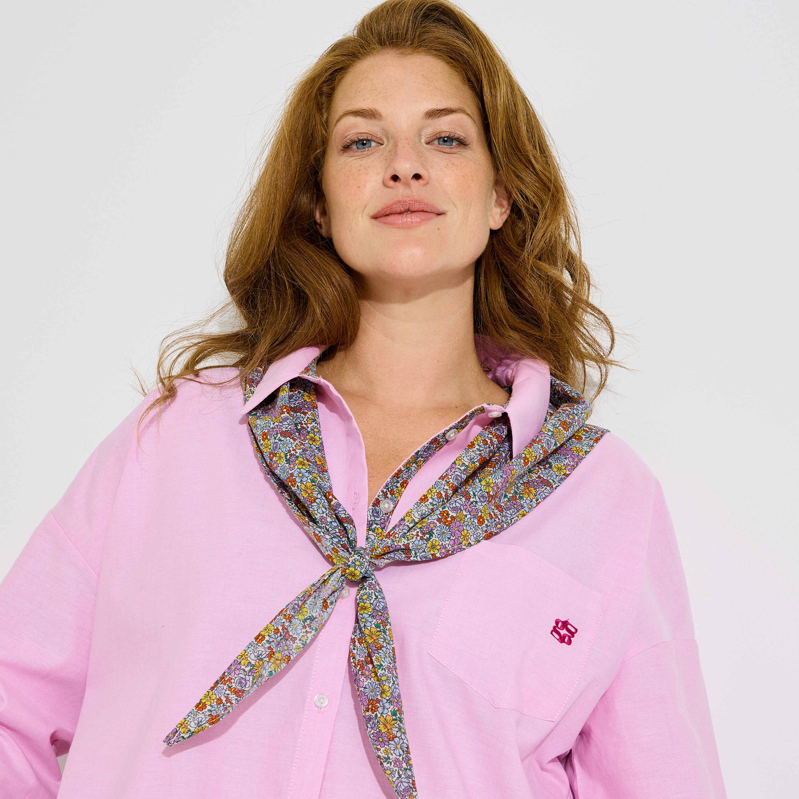 Chemise avec bandana femme