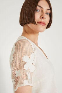 Blouse manches courtes femme