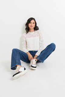 T-shirt col montant femme