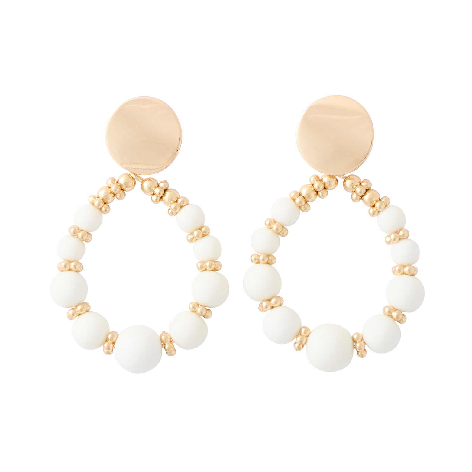 Boucles d'oreilles gouttes perles
